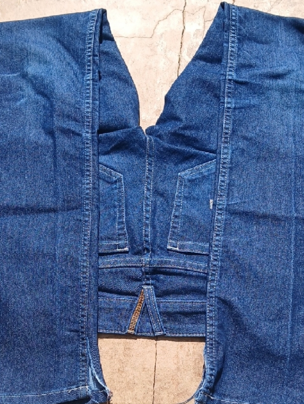 Ariat Rebar Mid Rise Straight Slim Skinny Dark Blue Women's Jeans 25L - Picture 3 of 5